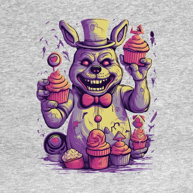 Freddy's FNAF Fan Tee Art by ABART BY ALEXST 